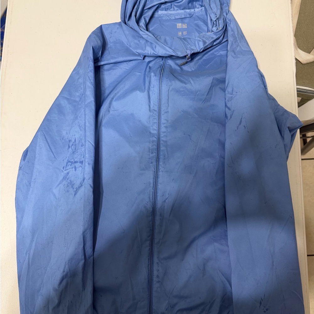 Uniqlo Light Blue Pocketable Parka